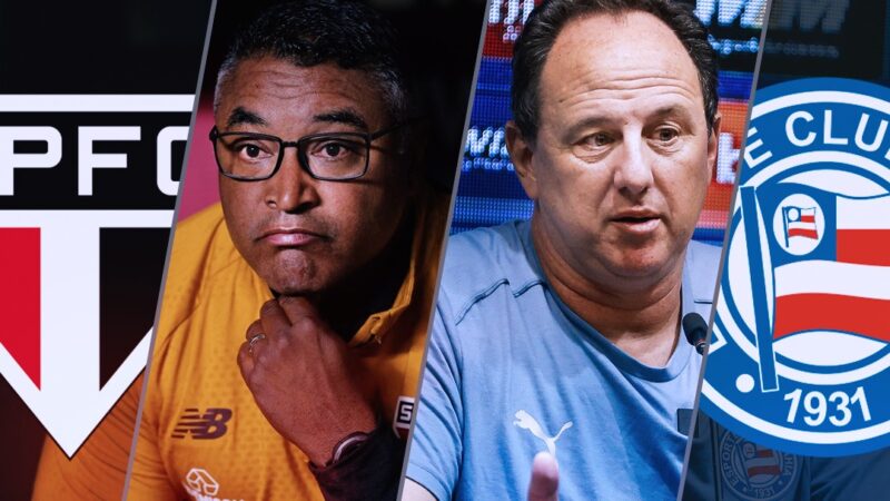 São Paulo x Bahia tem Roger e Ceni em papéis trocados e rivalidade de dentro para fora do campo