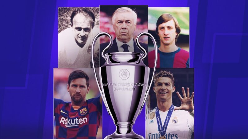 Qual o maior nome da história da Champions League? Veja eleição com 70 jornalistas