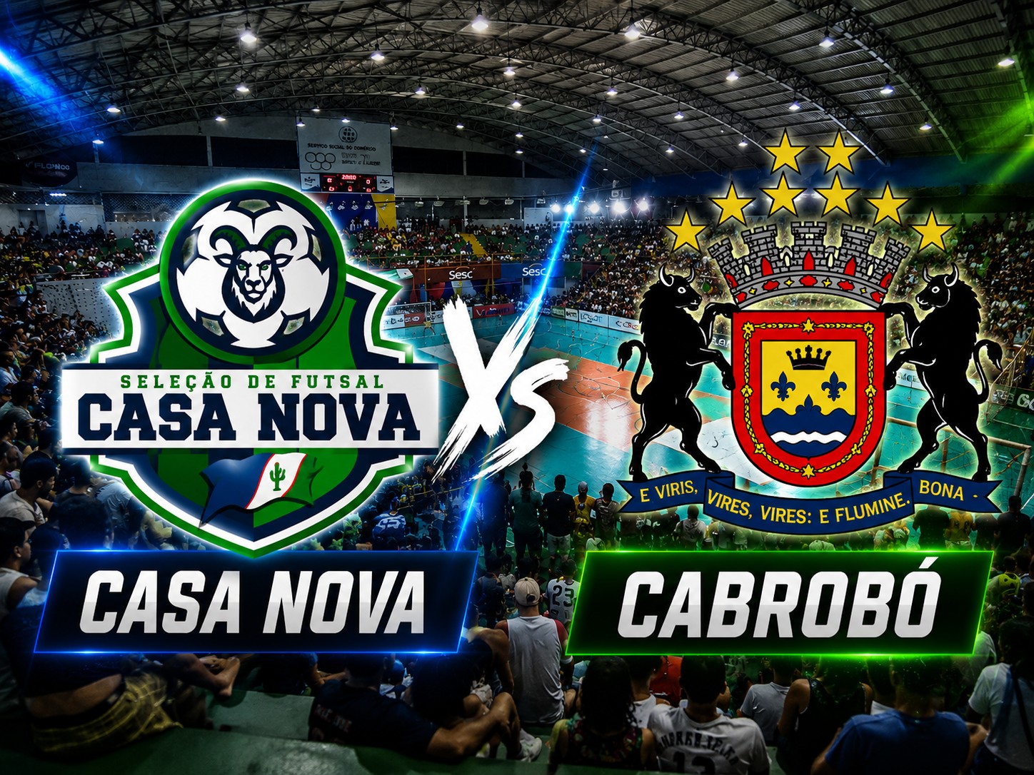 Casa Nova x Cabrobó: Copa TV Grande Rio define finalistas nesta segunda-feira