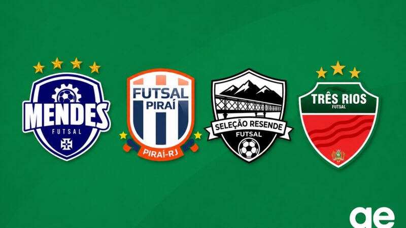 Semifinais: entenda o que cada equipe precisa para avançar à final da Copa Rio Sul de Futsal 2026