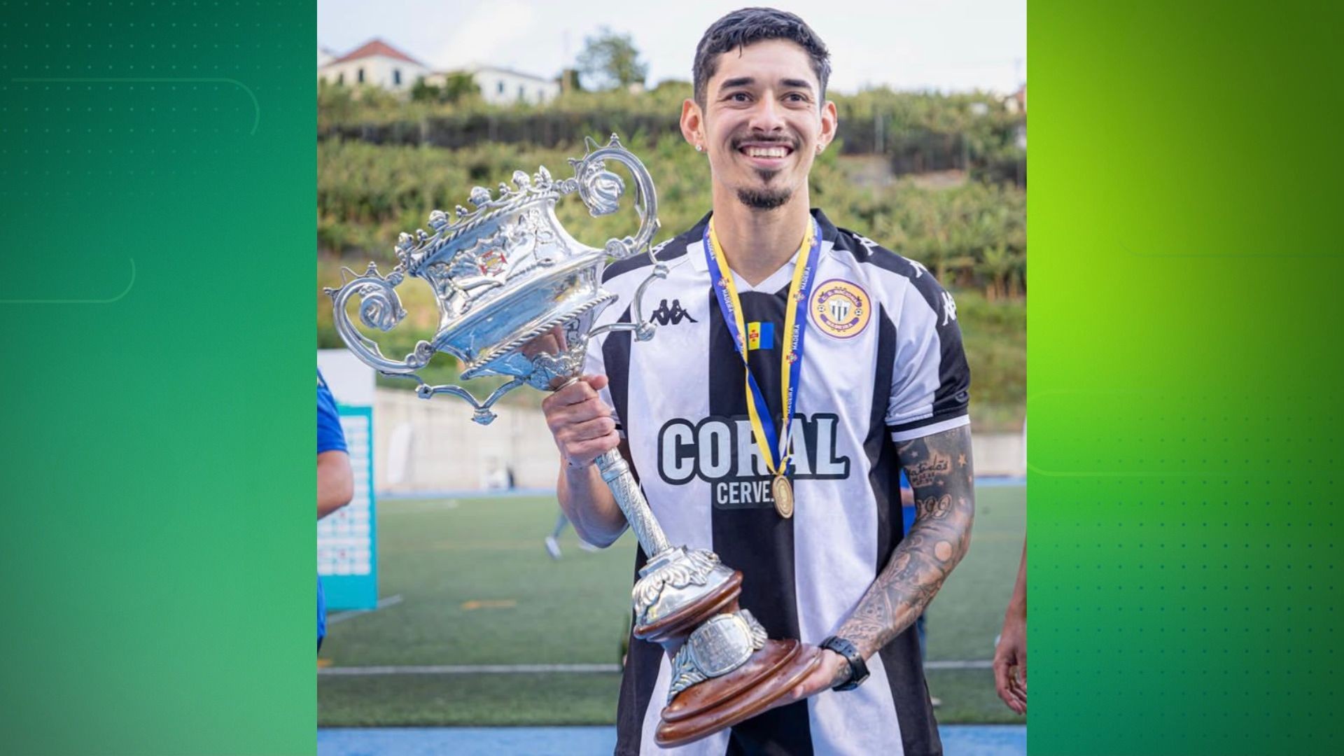 Amapaense brilha em Portugal e celebra primeiro título pelo clube que revelou Cristiano Ronaldo
