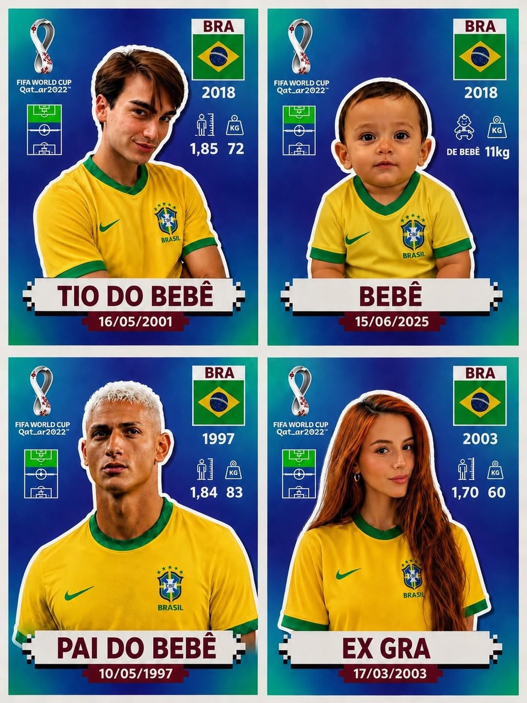 Entenda como Richarlison se tornou o “Pai do bebê” e conheça o meme