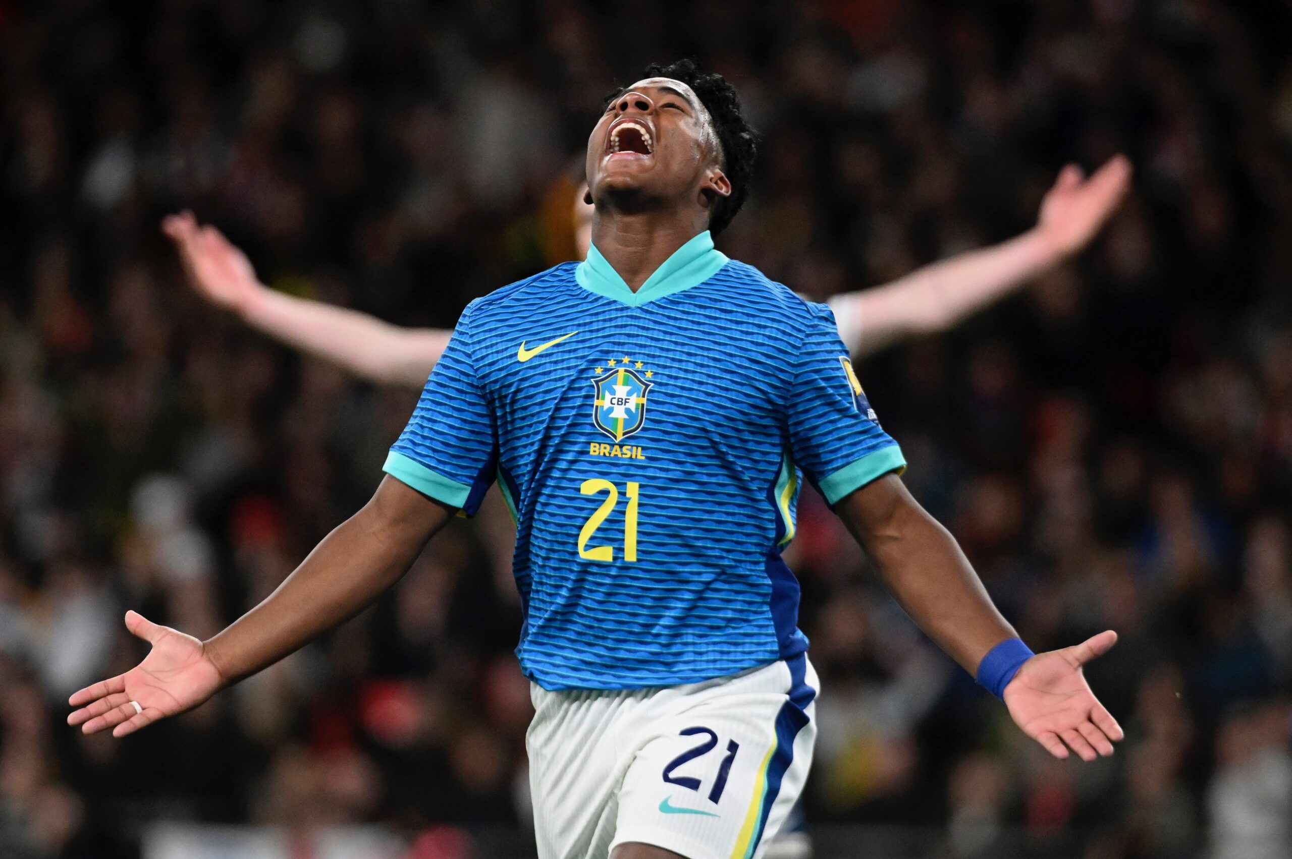 Endrick celebra convocação da seleção brasileira para a Copa do Mundo; veja reação de outros jogadores