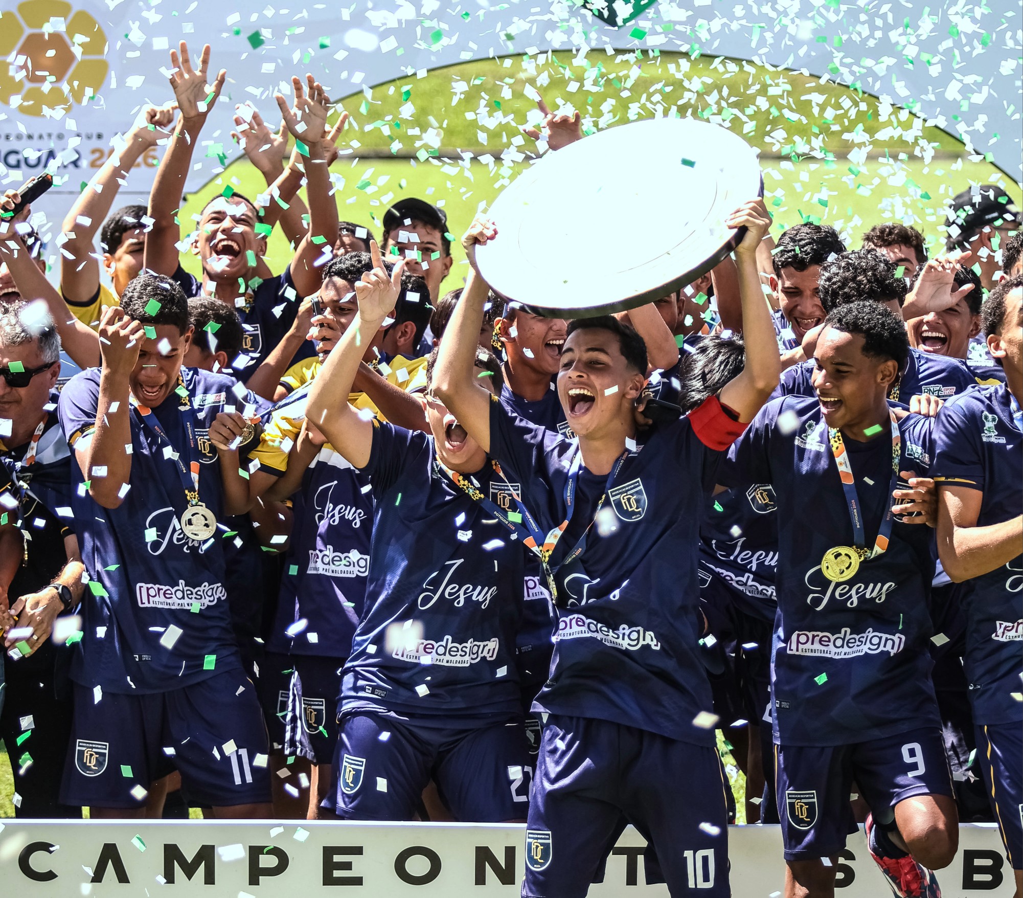 Fábrica de Craques é campeão potiguar sub-15 pela primeira vez