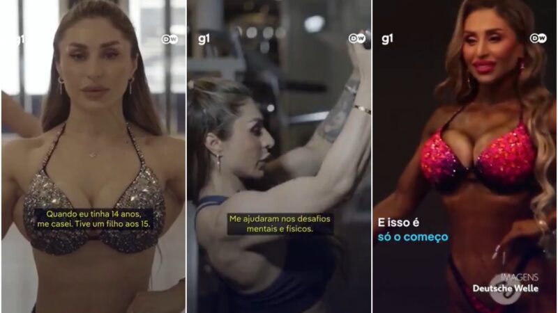 Afegã que fugiu do país reconstrói vida como fisiculturista; veja VÍDEO
