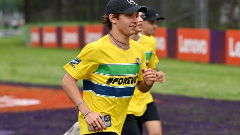 Com Itália fora da Copa, Kimi Antonelli mostra simpatia pelo Brasil