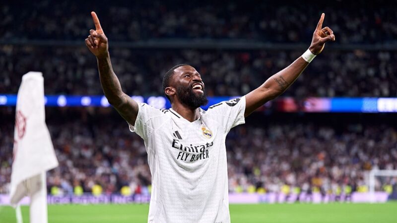 Real Madrid chega a acordo para renovar com Rüdiger por mais uma temporada, diz jornal