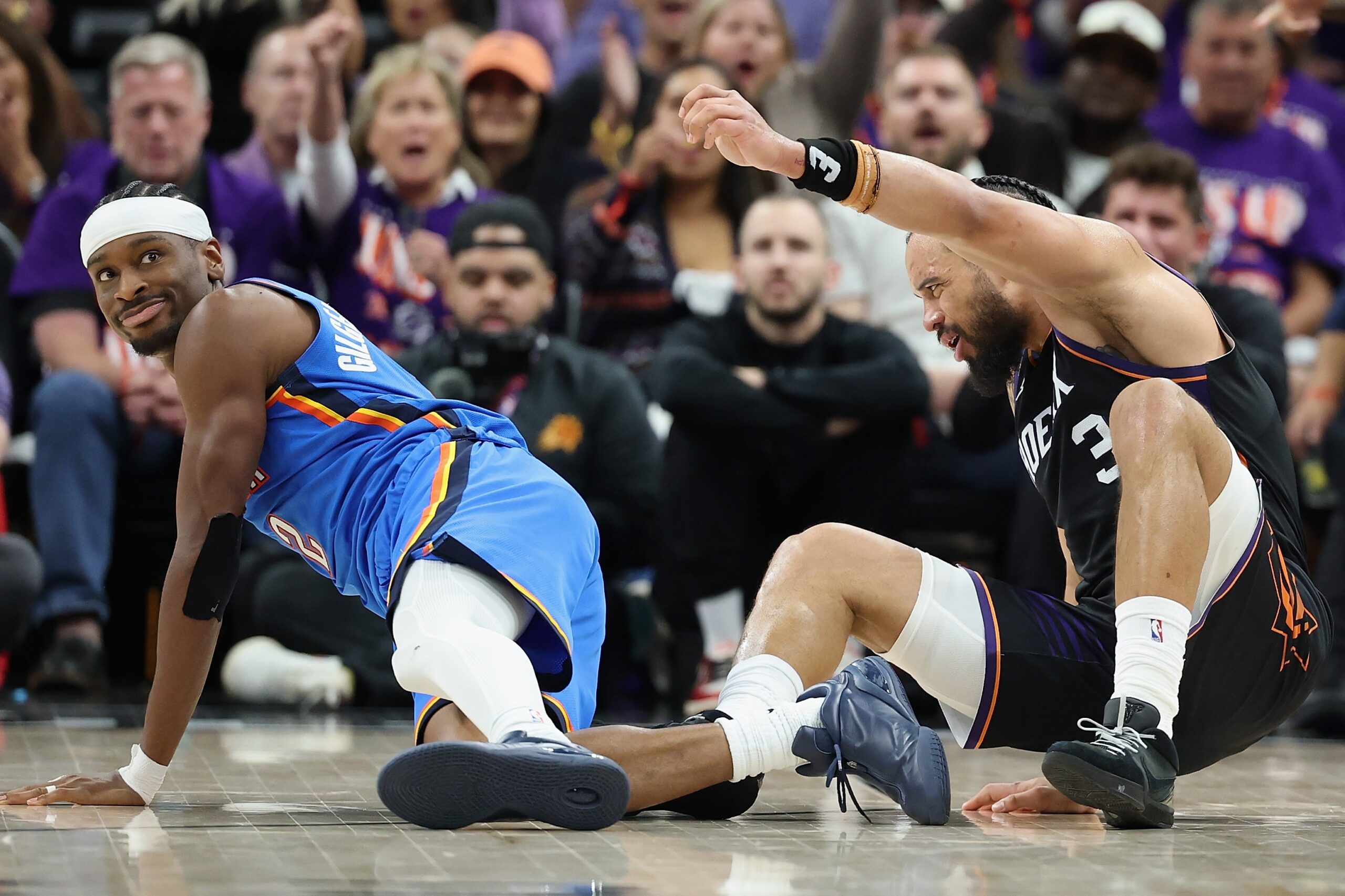 Dillon Brooks cria jogo para provocar Shai Gilgeous-Alexander: “Se encostar nele é falta”