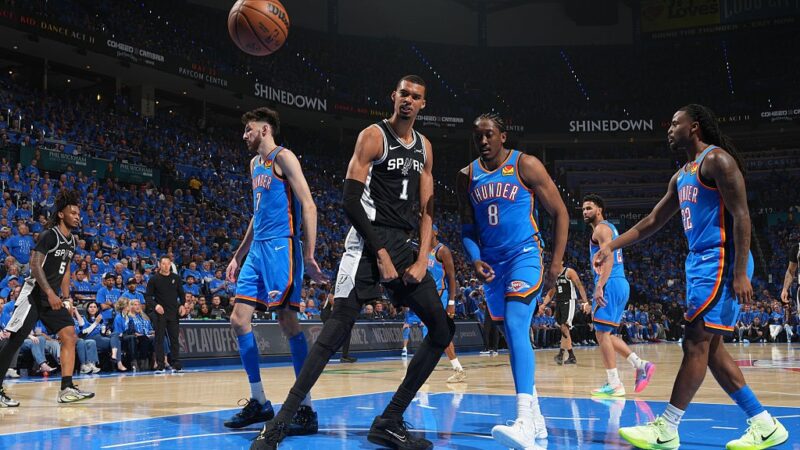 Spurs batem Thunder em jogo de duas prorrogações e saem na frente na final do Oeste