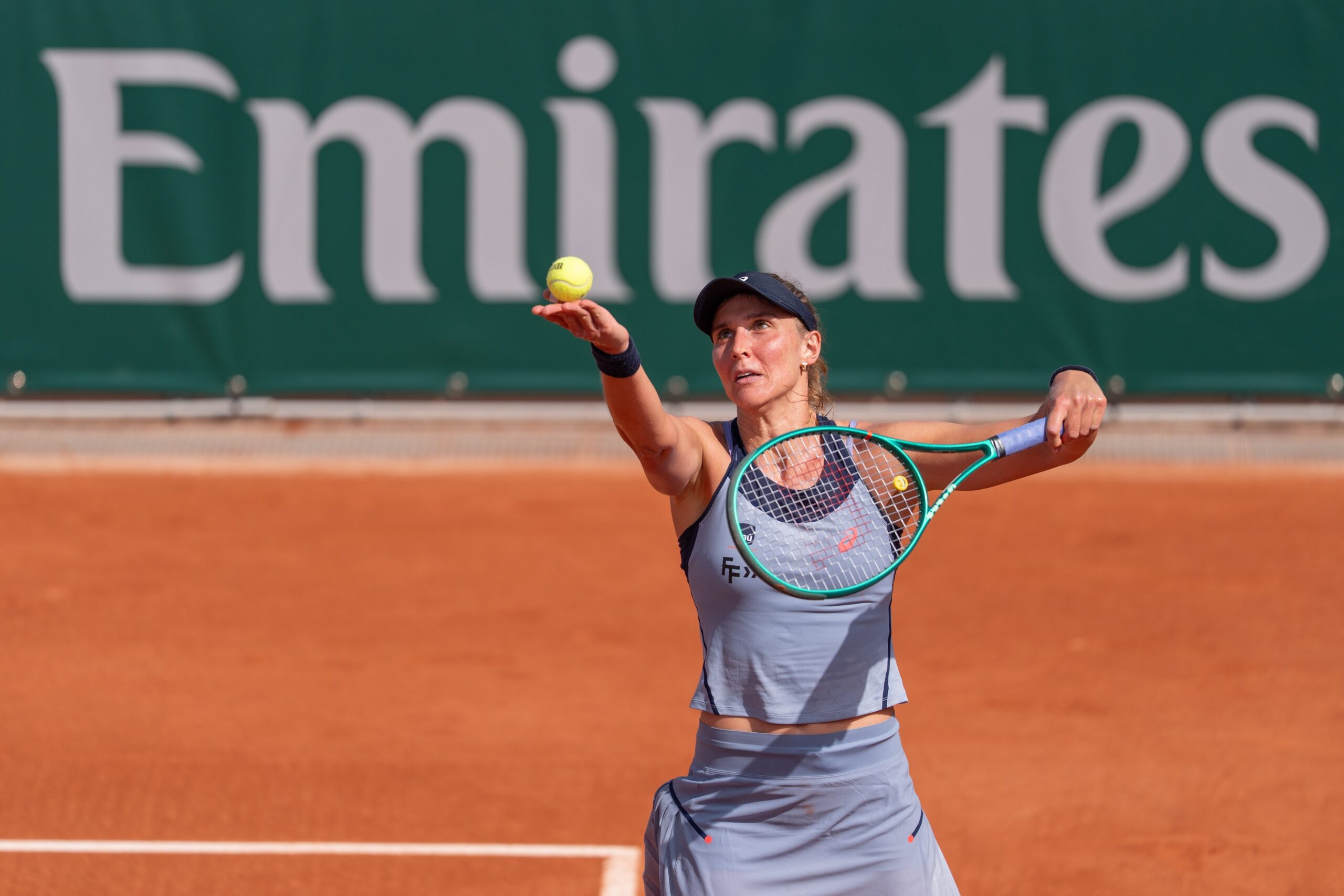 No aniversário de 30 anos, Bia Haddad avança às oitavas nas duplas de Roland Garros