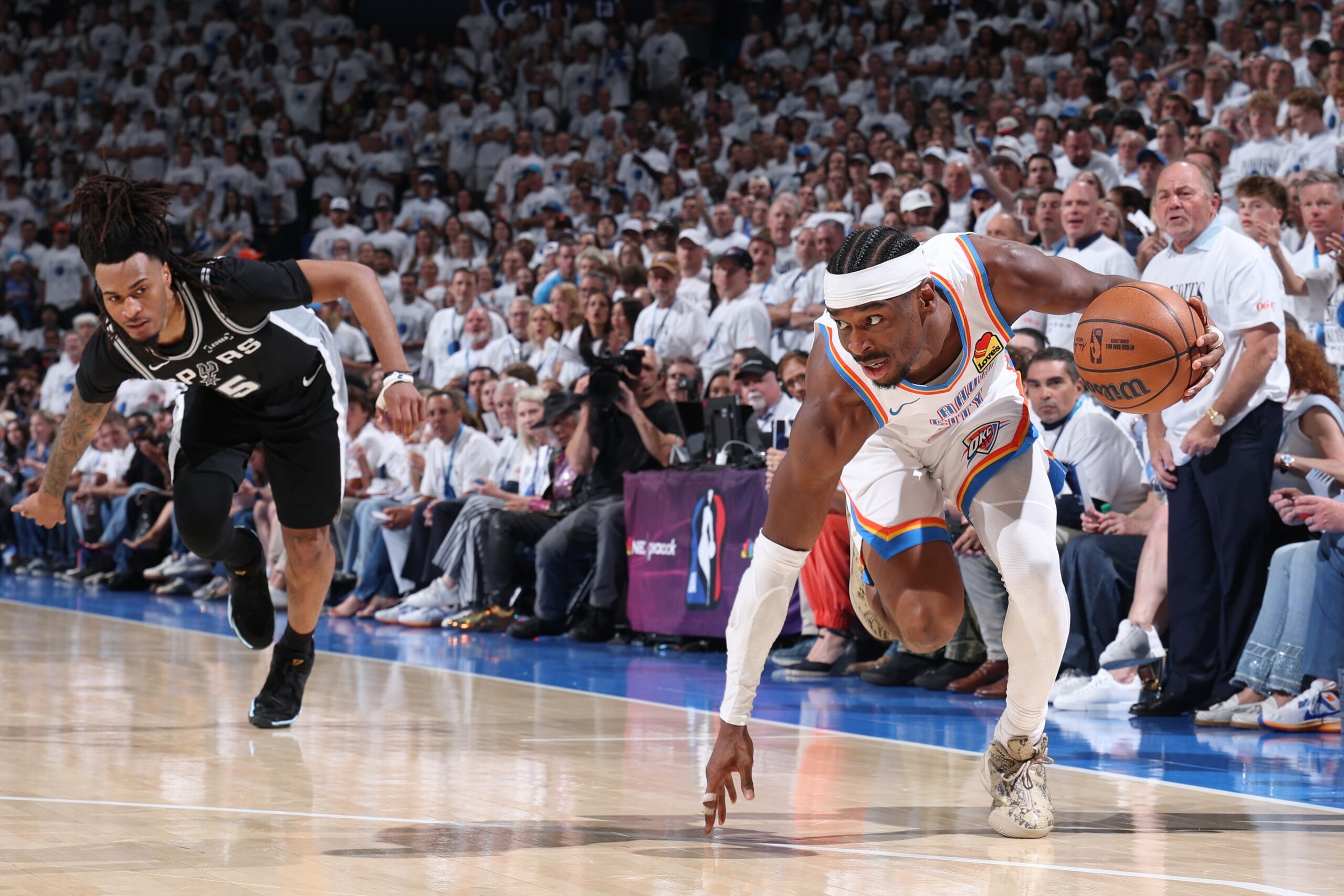 NBA: Thunder vence os Spurs e faz 3 a 2 na decisão da Conferência Oeste
