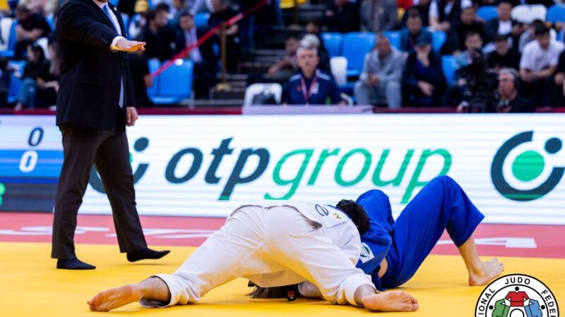 Guilherme Schimidt conquista prata no Grand Slam do Cazaquistão de judô