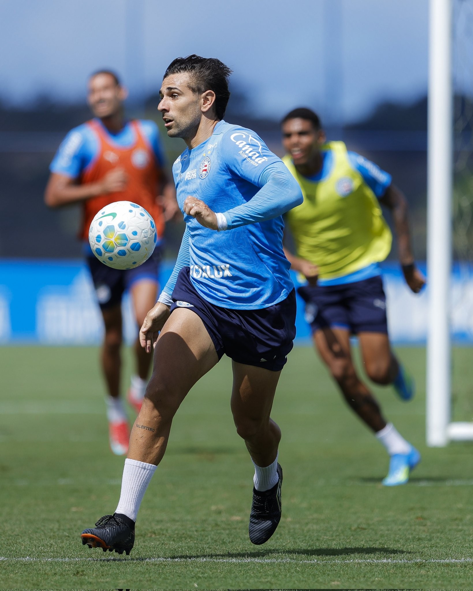 Acevedo recebe cartão amarelo e desfalca o Bahia contra o Botafogo