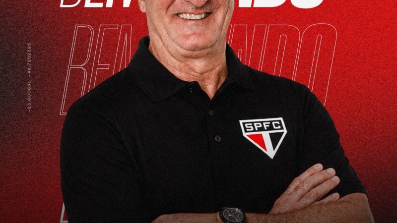 Dorival inicia trabalhos nesta segunda-feira no São Paulo e terá quatro jogos até a Copa