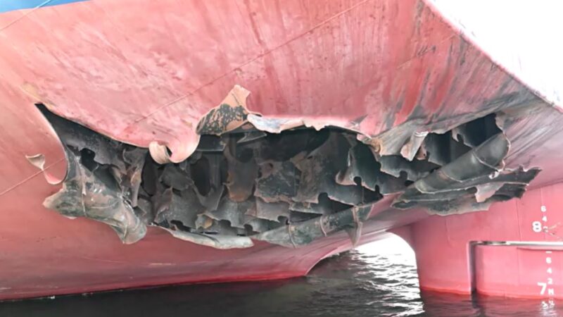 VÍDEO mostra estrago em navio sul-coreano atacado no Estreito de Ormuz