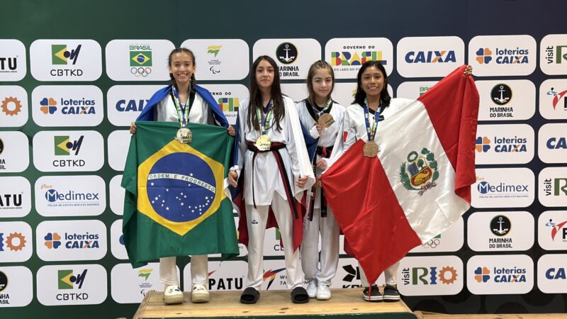 Geovanna Igreja conquista prata no Pan-Americano de Taekwondo