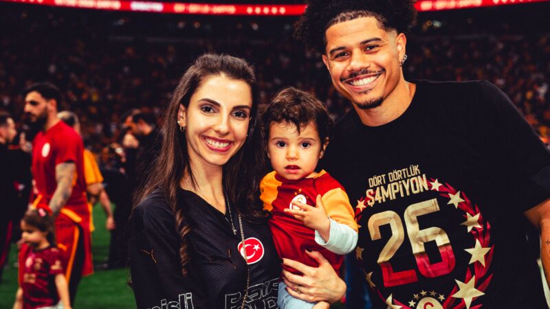 Gabriel Sara comemora mais um título turco pelo Galatasaray: “Temporada mais especial”