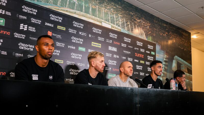 Jogadores do Ceará assumem culpa por má fase e defendem treinador: “A maior responsabilidade é nossa”