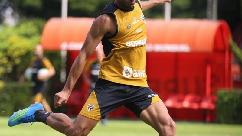 Escalação do São Paulo: Lucas é relacionado, e Rafael Tolói não enfrenta o Bahia