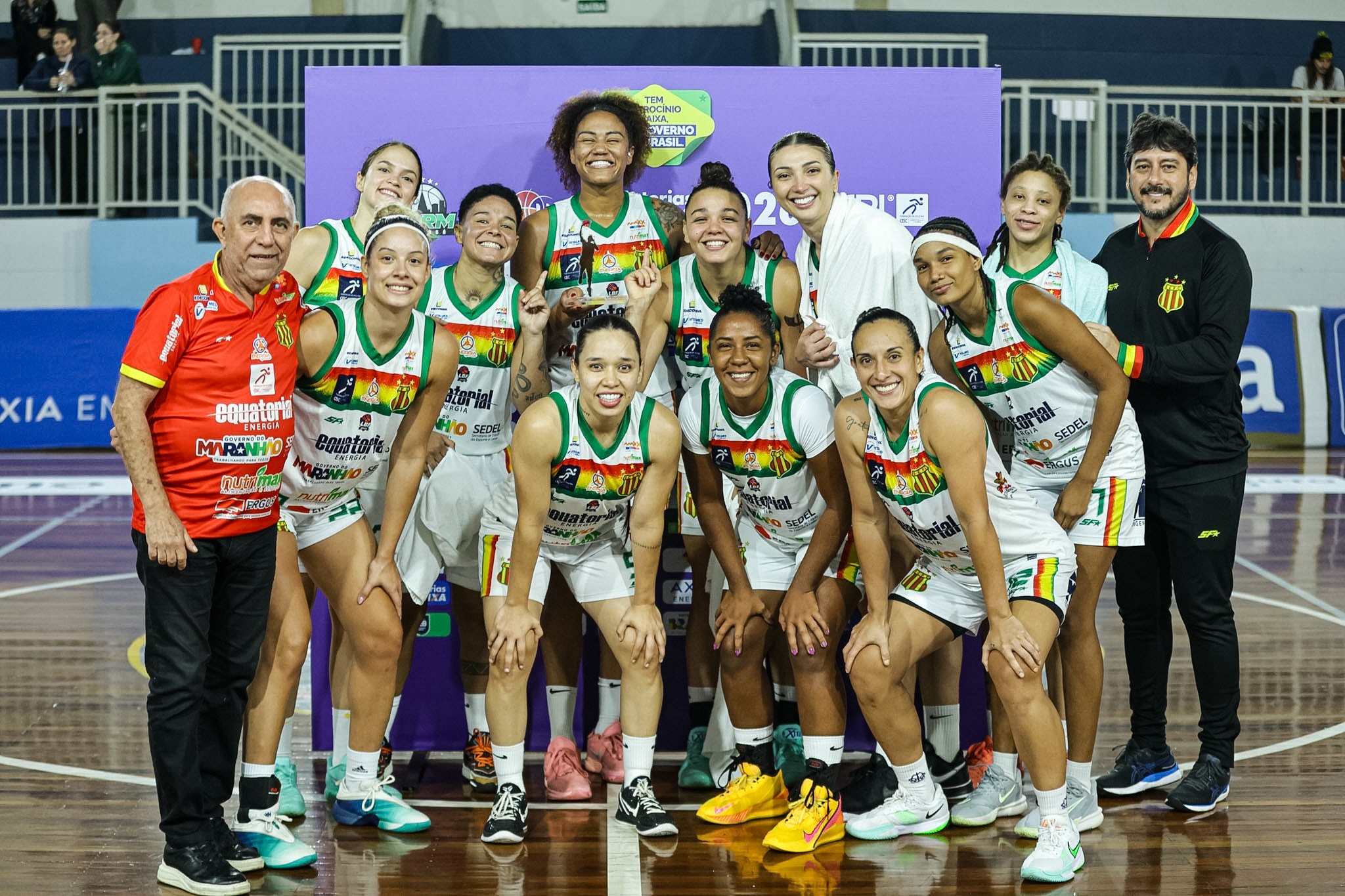 Sampaio Basquete domina o Maringá, mantém 100% e emplaca 14ª vitória na LBF