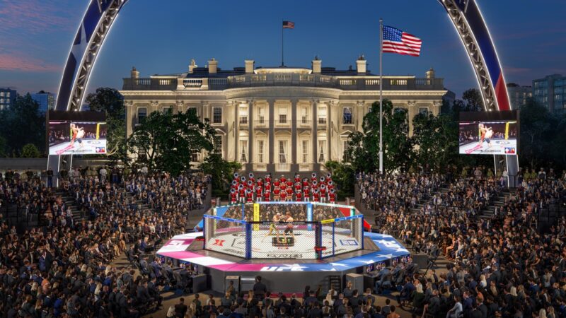 UFC divulga novas imagens para evento na Casa Branca