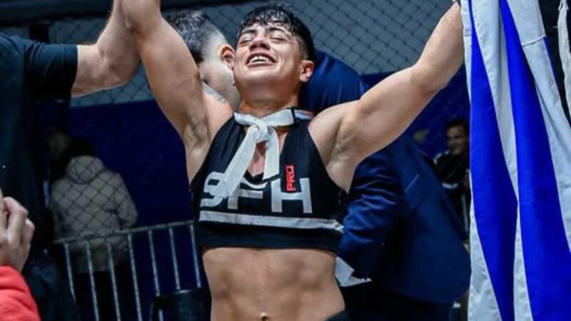 Lutadora uruguaia vê oportunidade da vida no Fight do Milhão e se declara: “Gostaria de ser brasileira”