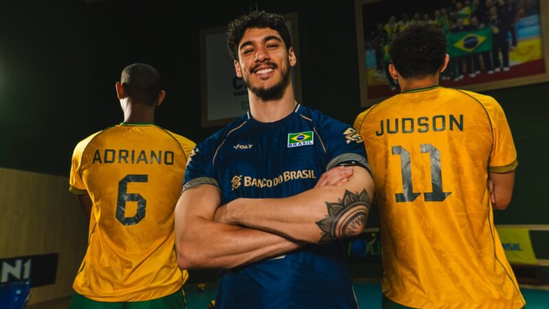CBV divulga novos uniformes das seleções brasileiras para a temporada 2026; veja imagens
