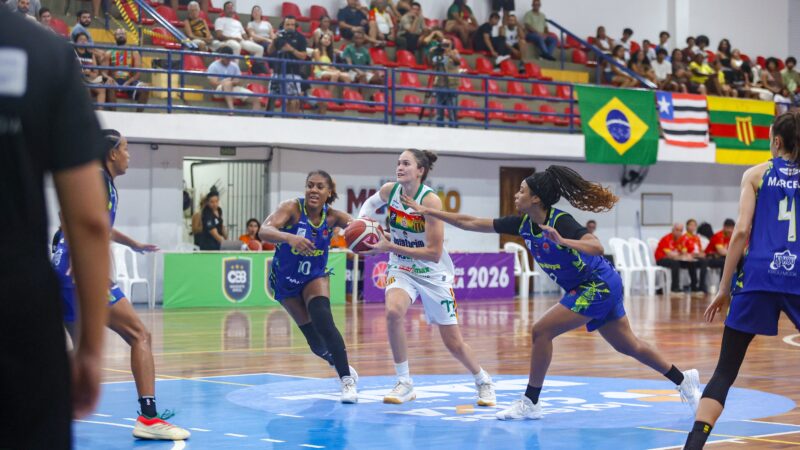 Sampaio Basquete vence Santo André e amplia vantagem na liderança da LBF