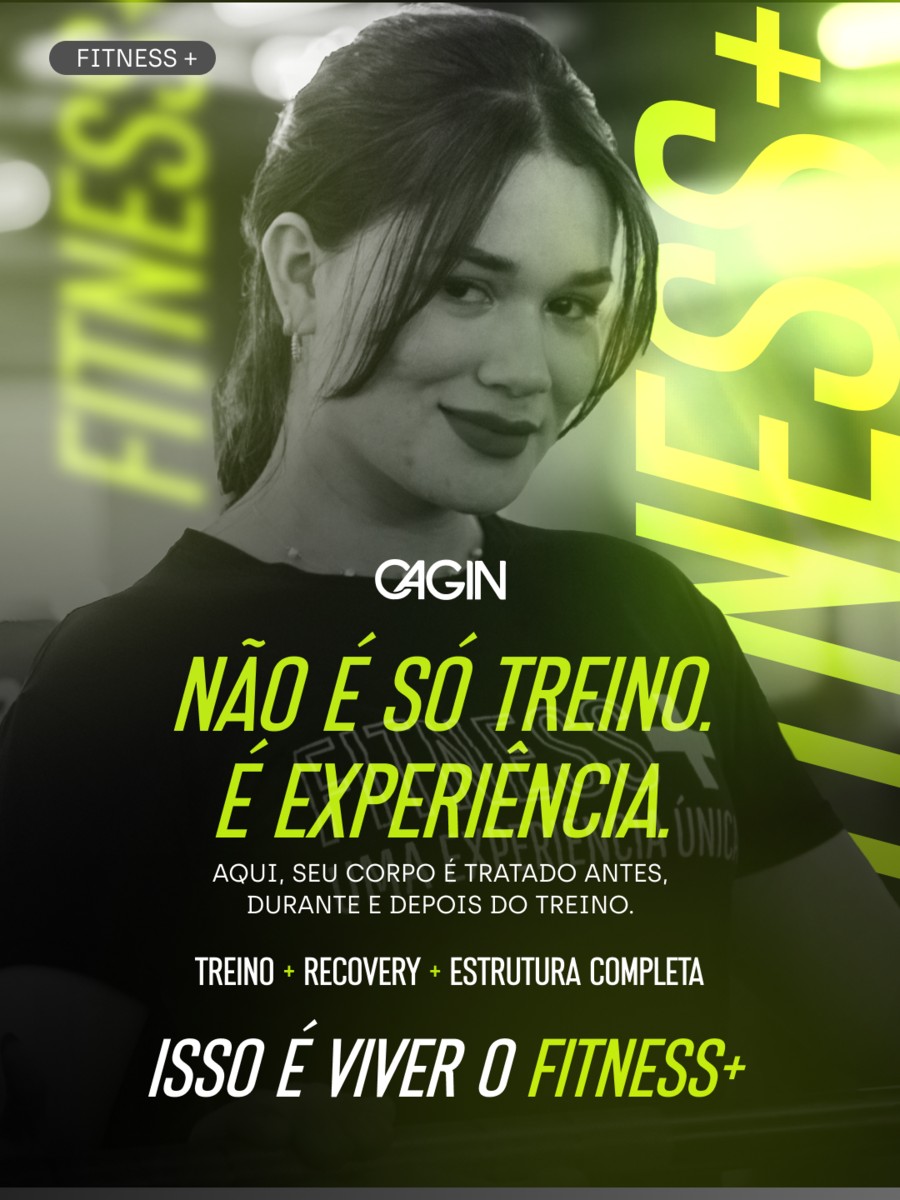 CAGIN EXPERIÊNCIA COMPLETA: Treino + Recovery = Fitness+
