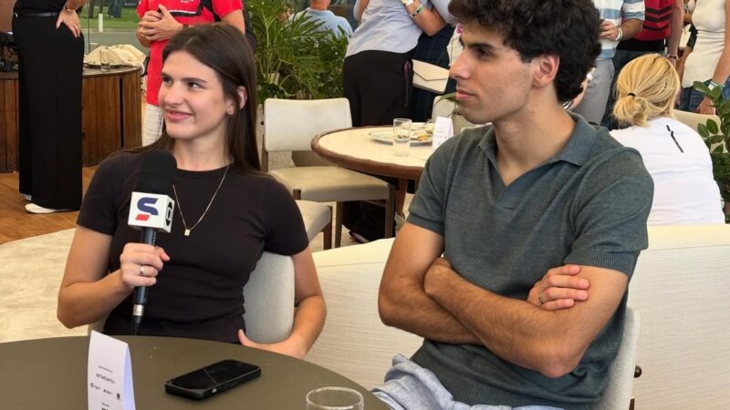 Campeã na Porsche, Antonella comenta experiência na TV e nervosismo ao entrevistar Bortoleto