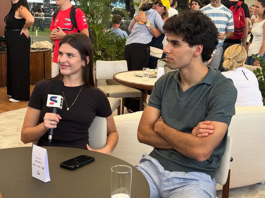 Campeã na Porsche, Antonella comenta experiência na TV e nervosismo ao entrevistar Bortoleto