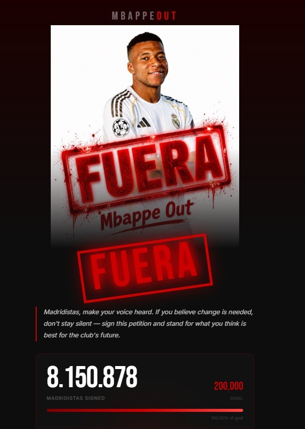 Mbappé discute em treino e agrava clima no Real Madrid; petição por saída do francês tem milhões de assinaturas