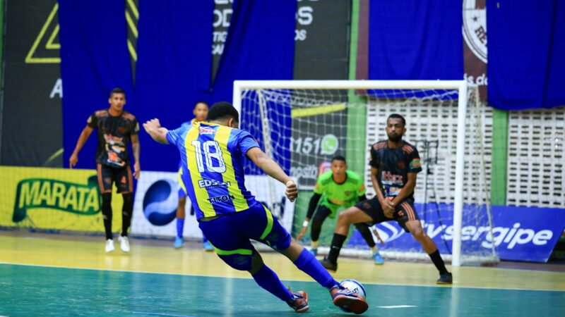 Tobias Barreto vira sobre Atlético de Itabaianinha e avança na Copa TV Sergipe de Futsal