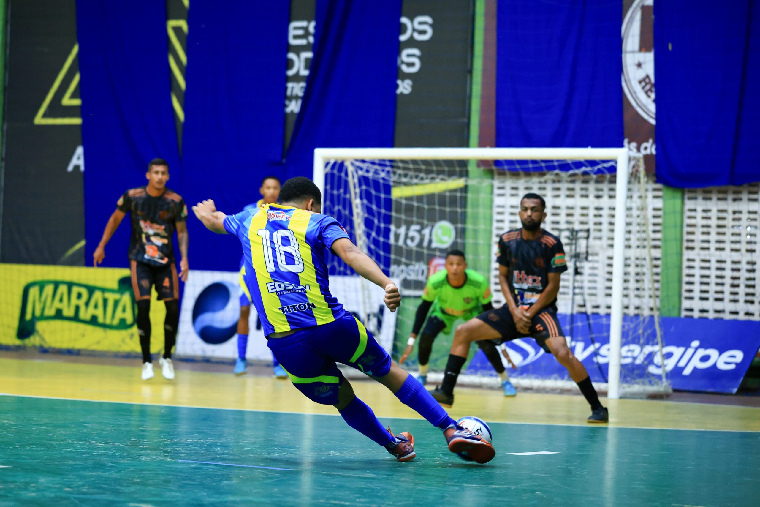 Tobias Barreto vira sobre Atlético de Itabaianinha e avança na Copa TV Sergipe de Futsal
