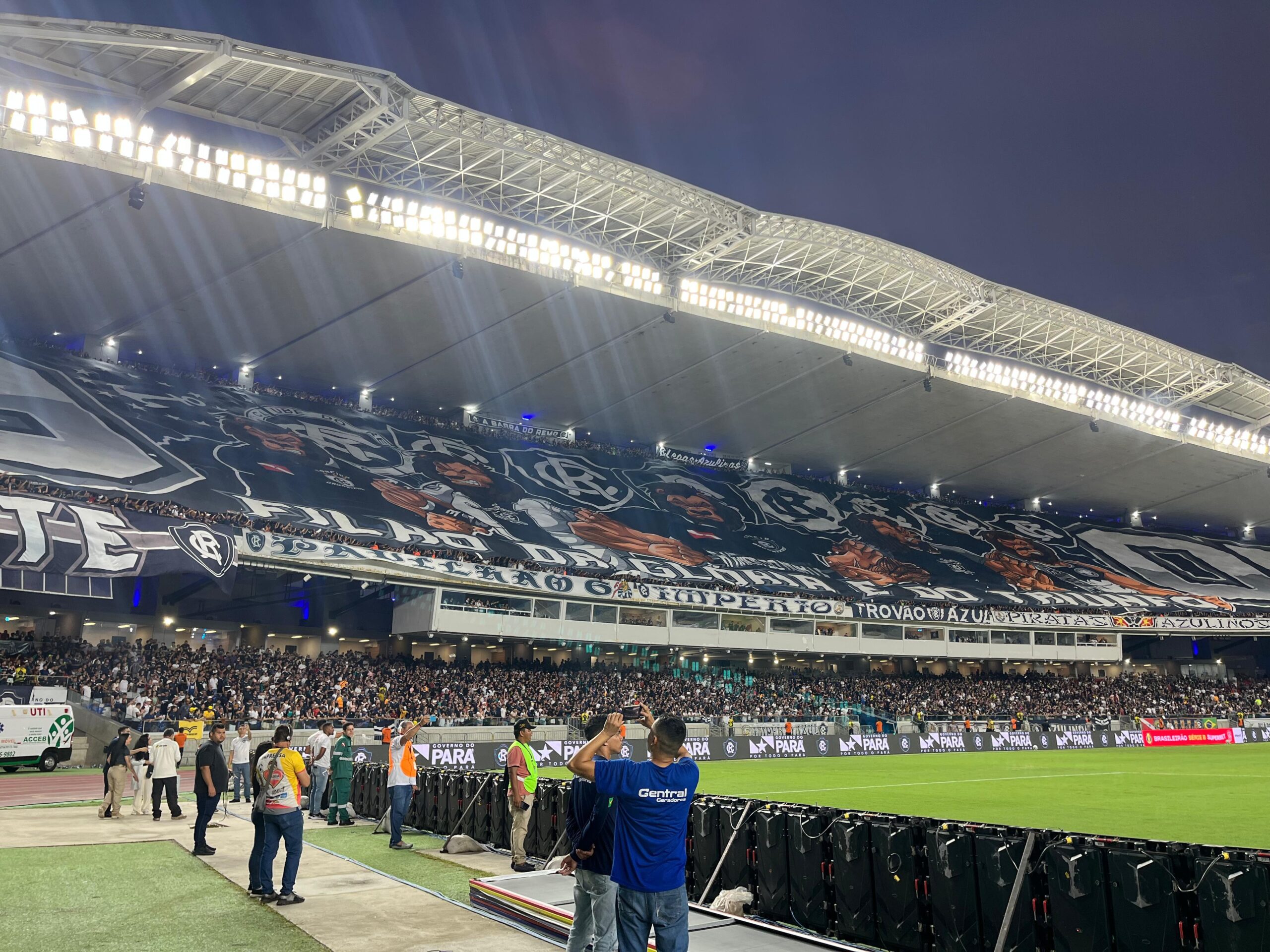Remo divulga parcial com mais de 20 mil torcedores garantidos em jogo com Palmeiras