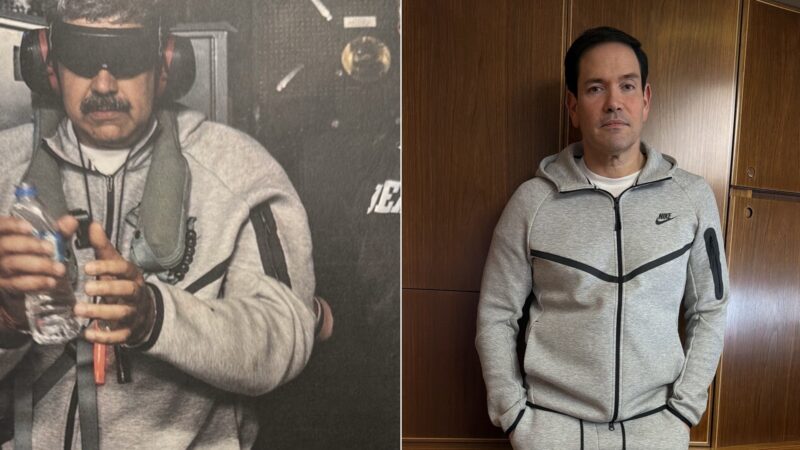 Rubio nega inspiração em Maduro para roupa que viralizou