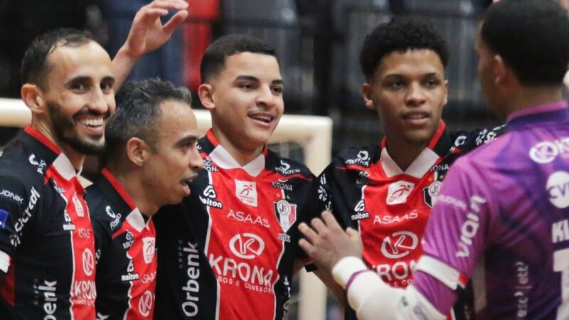 Joinville atropela o Lages pelo Catarinense de Futsal Série Ouro