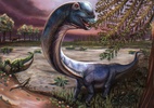 Quase 30 metros: nova espécie de dinossauro pescoçudo é descoberta na Ásia