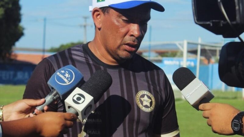 Zé Augusto avalia duelo do Parnahyba com Maracanã e aguarda liberação de zagueiros do DM