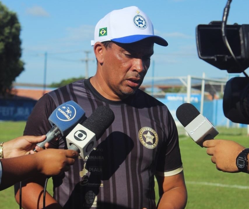 Zé Augusto avalia duelo do Parnahyba com Maracanã e aguarda liberação de zagueiros do DM