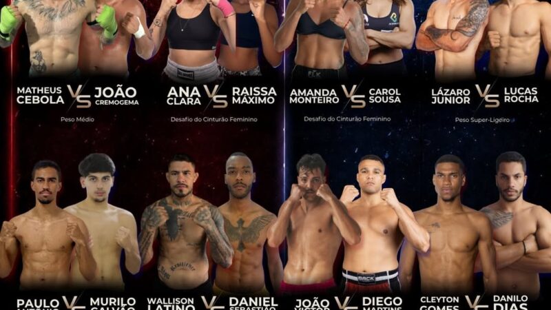 Terceira edição do MT Warriors Championship é neste sábado com entrada gratuita em Cuiabá