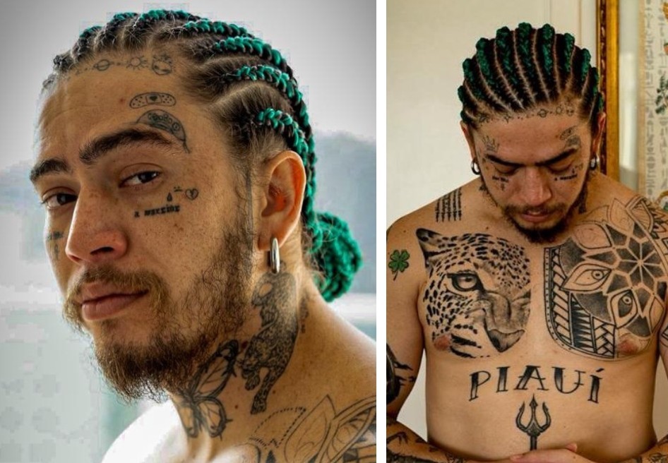 Whindersson Nunes muda visual para luta com Popó no FMS 8: “Fazer o cabelo pra tomar murro”