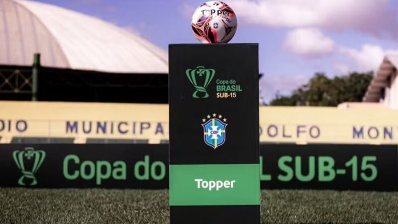 Copa do Brasil Sub-15: veja datas, horários e locais das oitavas de final