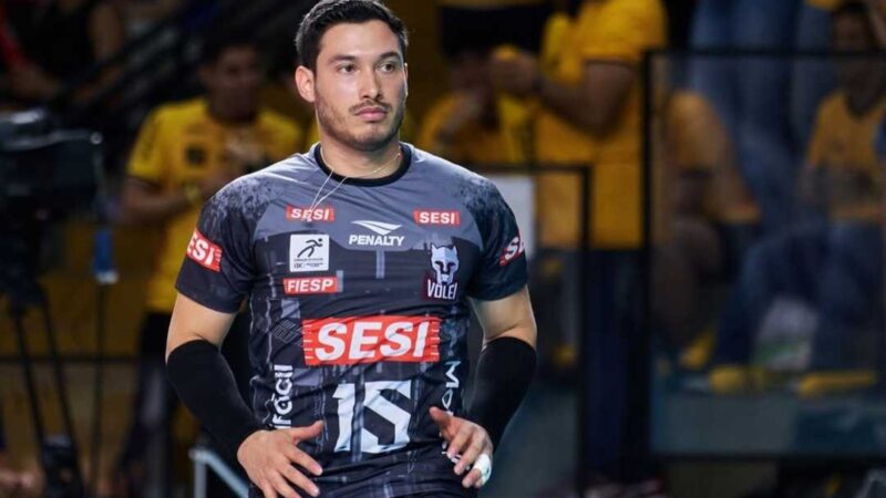 Sesi-Bauru anuncia a permanência do líbero Pureza para a próxima temporada