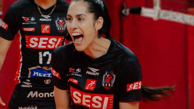 Sesi-Bauru renova com a central Diana por mais uma temporada