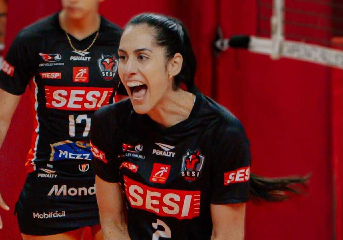 Sesi-Bauru renova com a central Diana por mais uma temporada