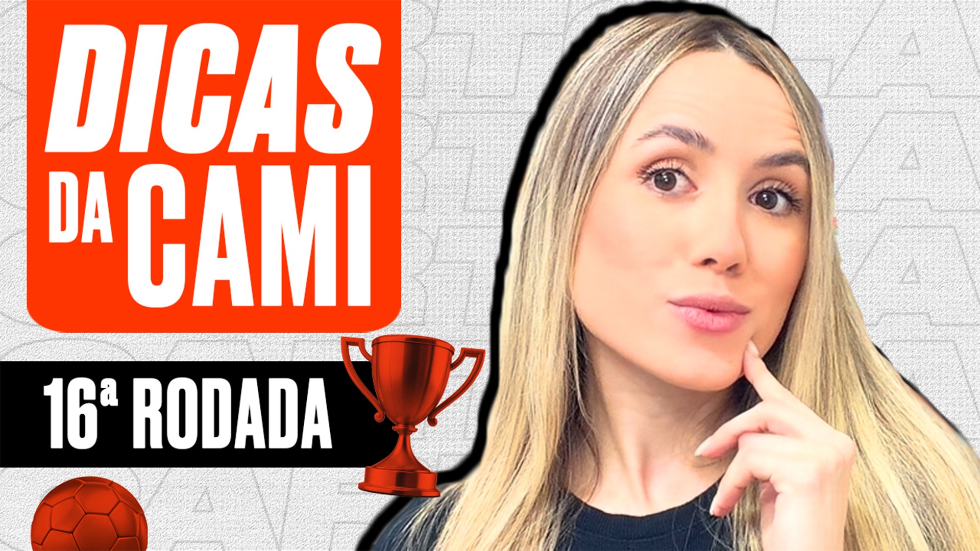 Dicas da Cami: com Neymar de capitão, veja time da influenciadora para a rodada #16 do Cartola
