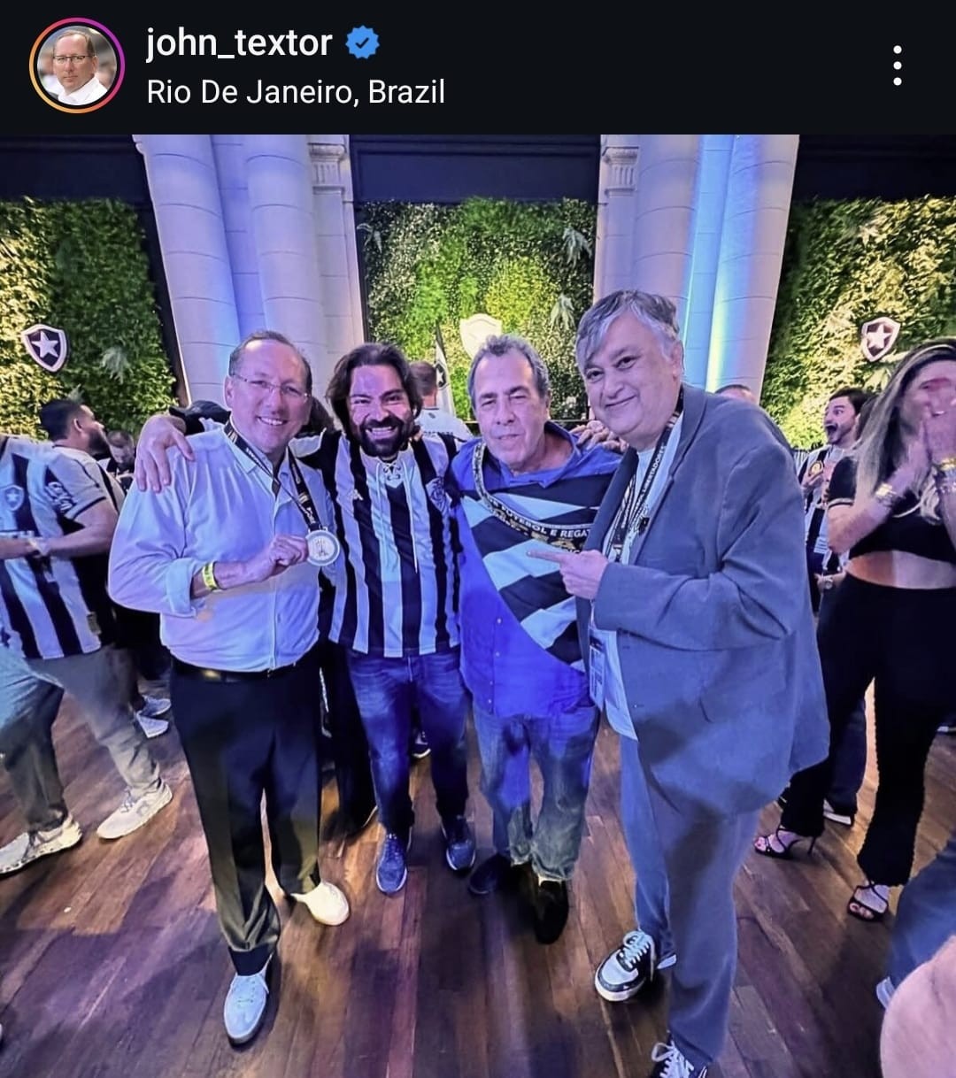 “SAF 171” e “ganhe um Super Bowl”: Textor e Montenegro entram em guerra pública no Botafogo; entenda
