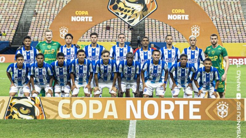 Topo na Série C e reação na Copa Norte; Paysandu reencontra Nacional-AM, algoz do 7 a 0
