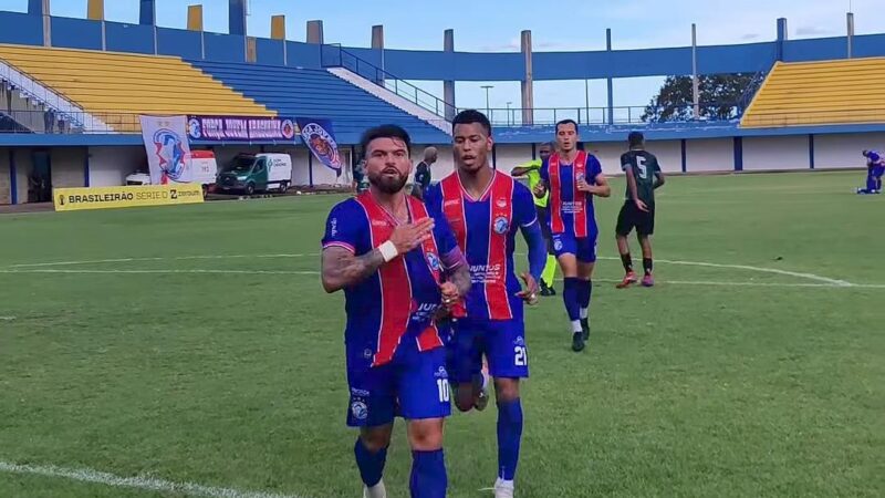 Araguaína volta a vencer no Mirandão e assume liderança do grupo A2 após tropeço do Guaporé